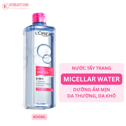 Nước Tẩy Trang L'Oreal 3-in-1 Micellar Water 400ml